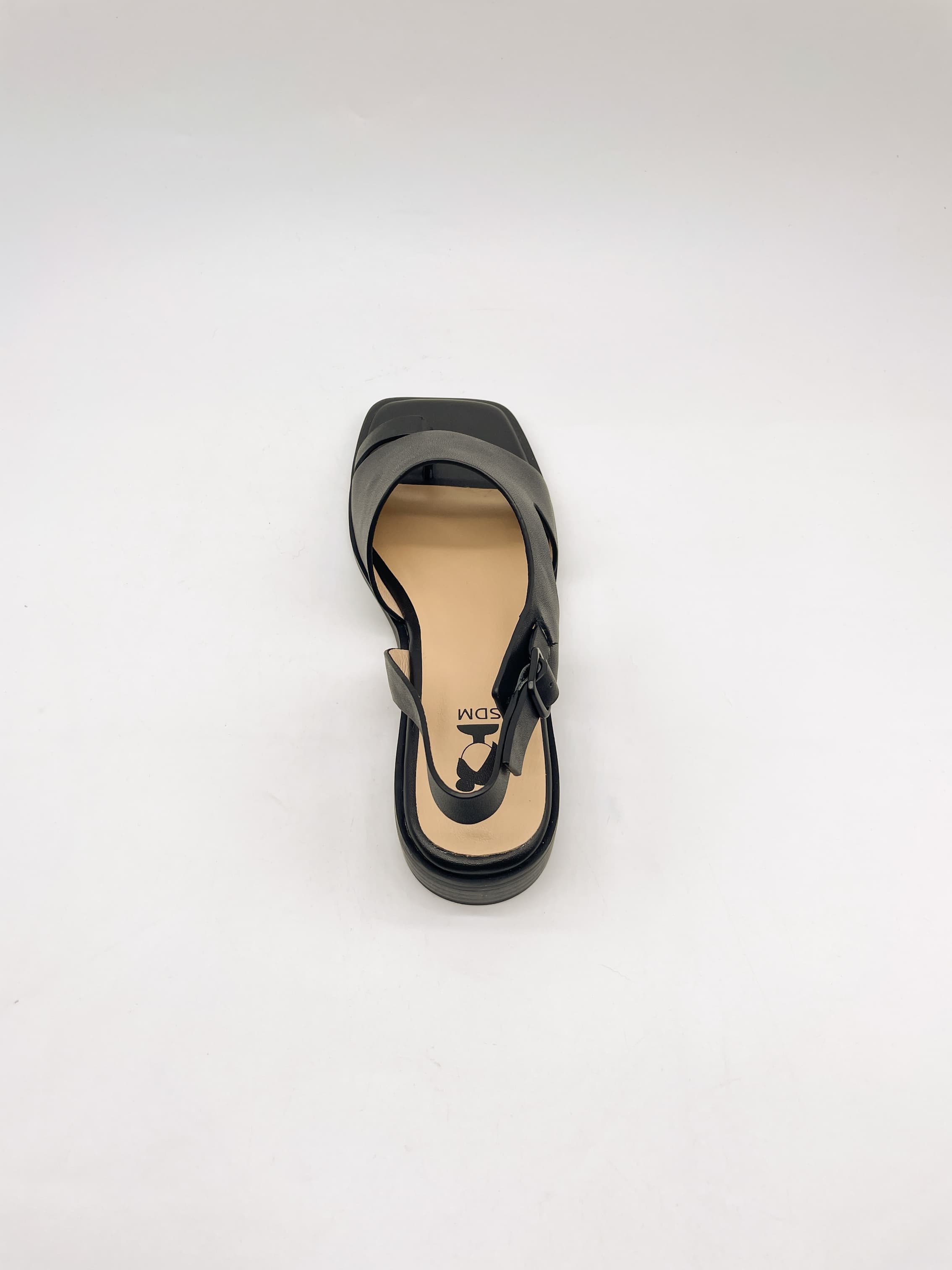 Сандалии жен. "SDM" 3916-902-Black (черный,кожа)