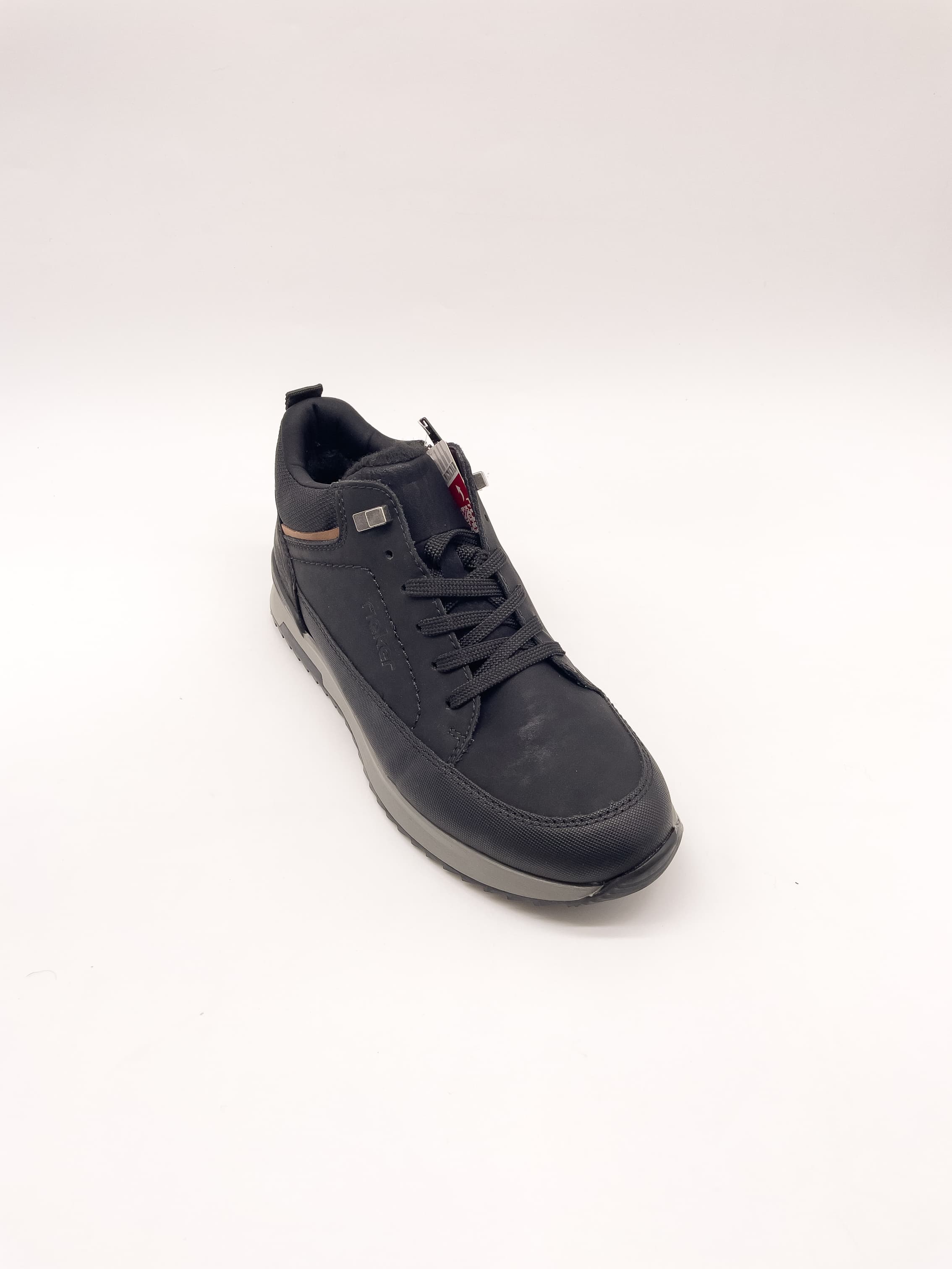 Ботинки муж. "Rieker" 16125-00 (черный,иск.кожа/кожа,шерсть)