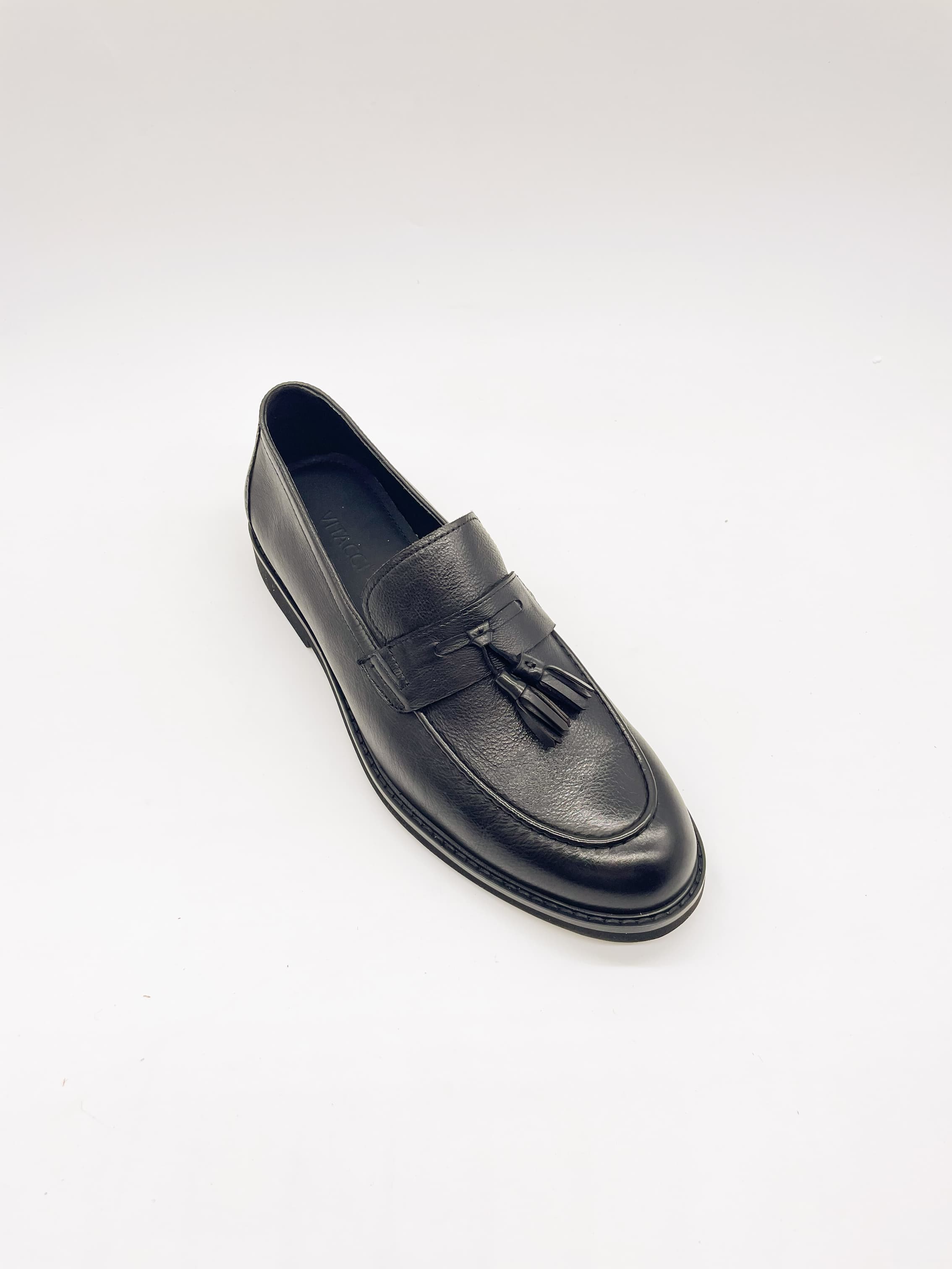 Лоферы муж. "VITACCI" M1782374 (черный,кожа)