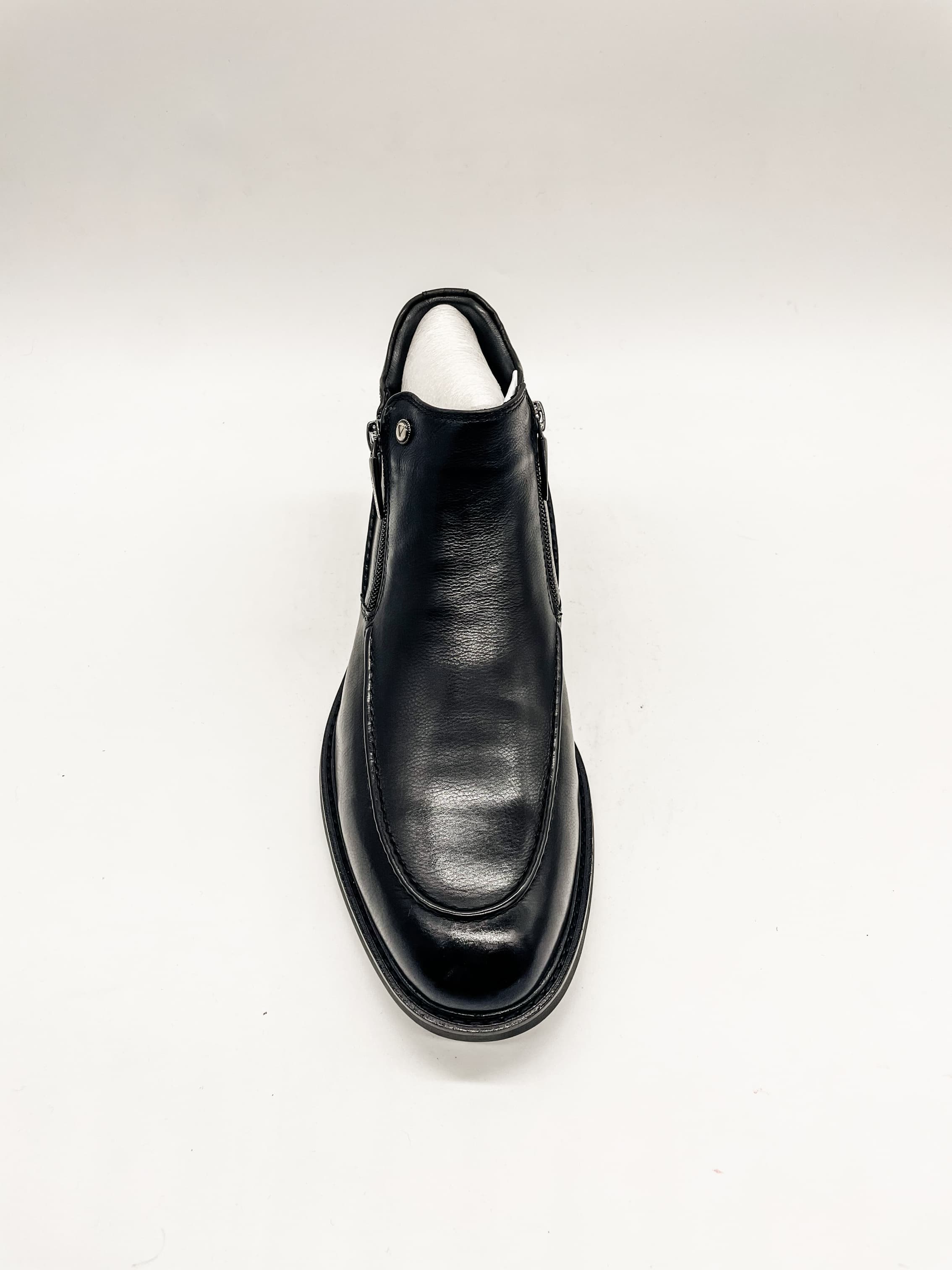 Ботинки муж. "VITACCI" M1782147M (черный,кожа,нат.мех)