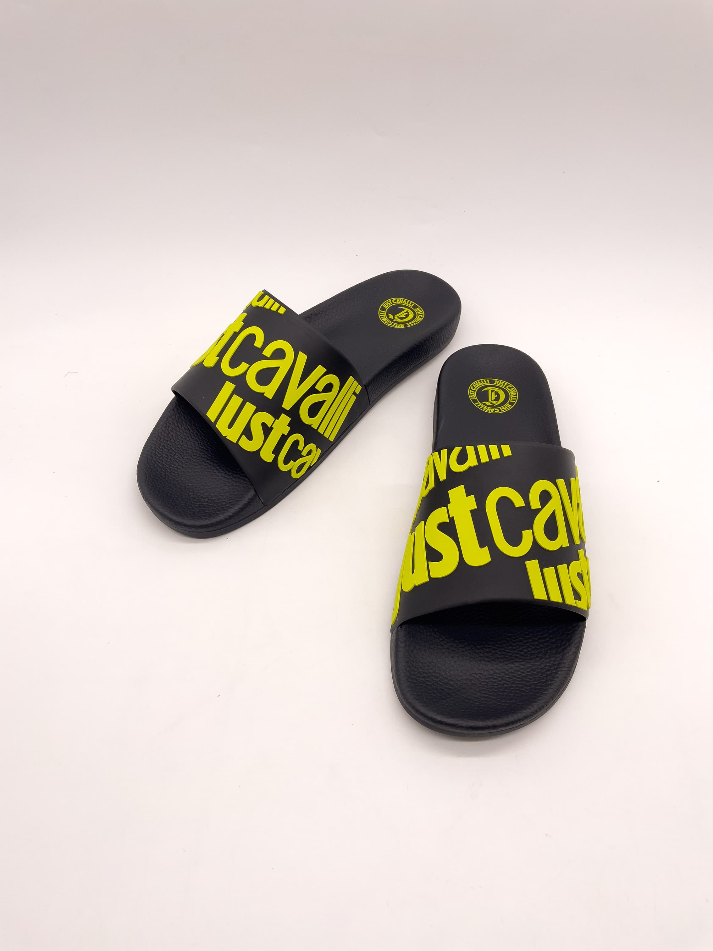 Сабо муж. "Just Cavalli" 78QA3SZ1ZS785S20 (черный,резина)