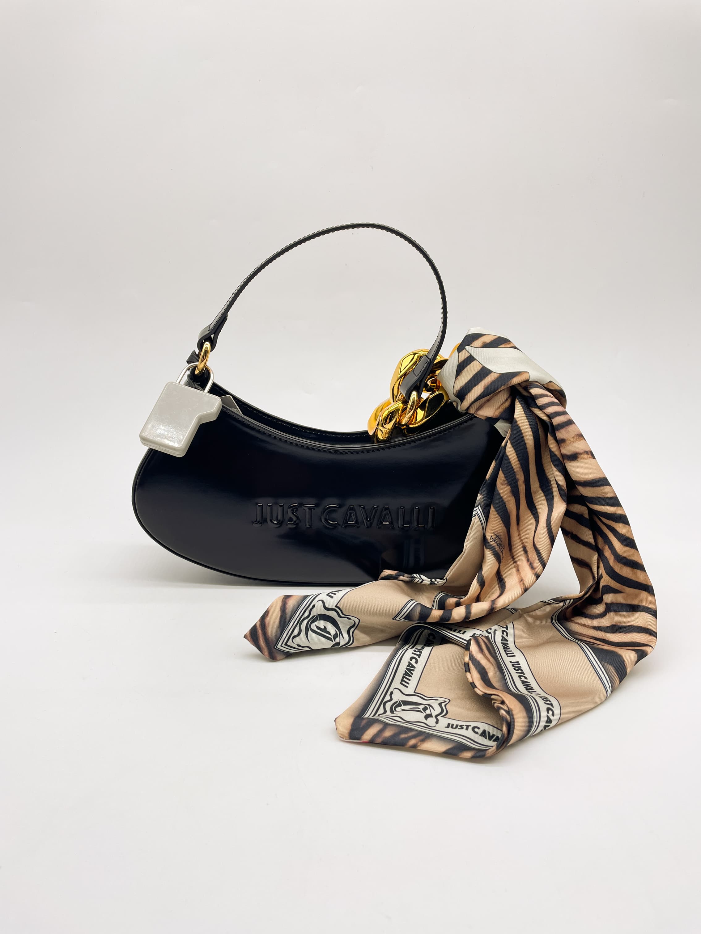 Сумка жен. "Just Cavalli" 78RA4BH4ZSB86899 (черный,иск.кожа)