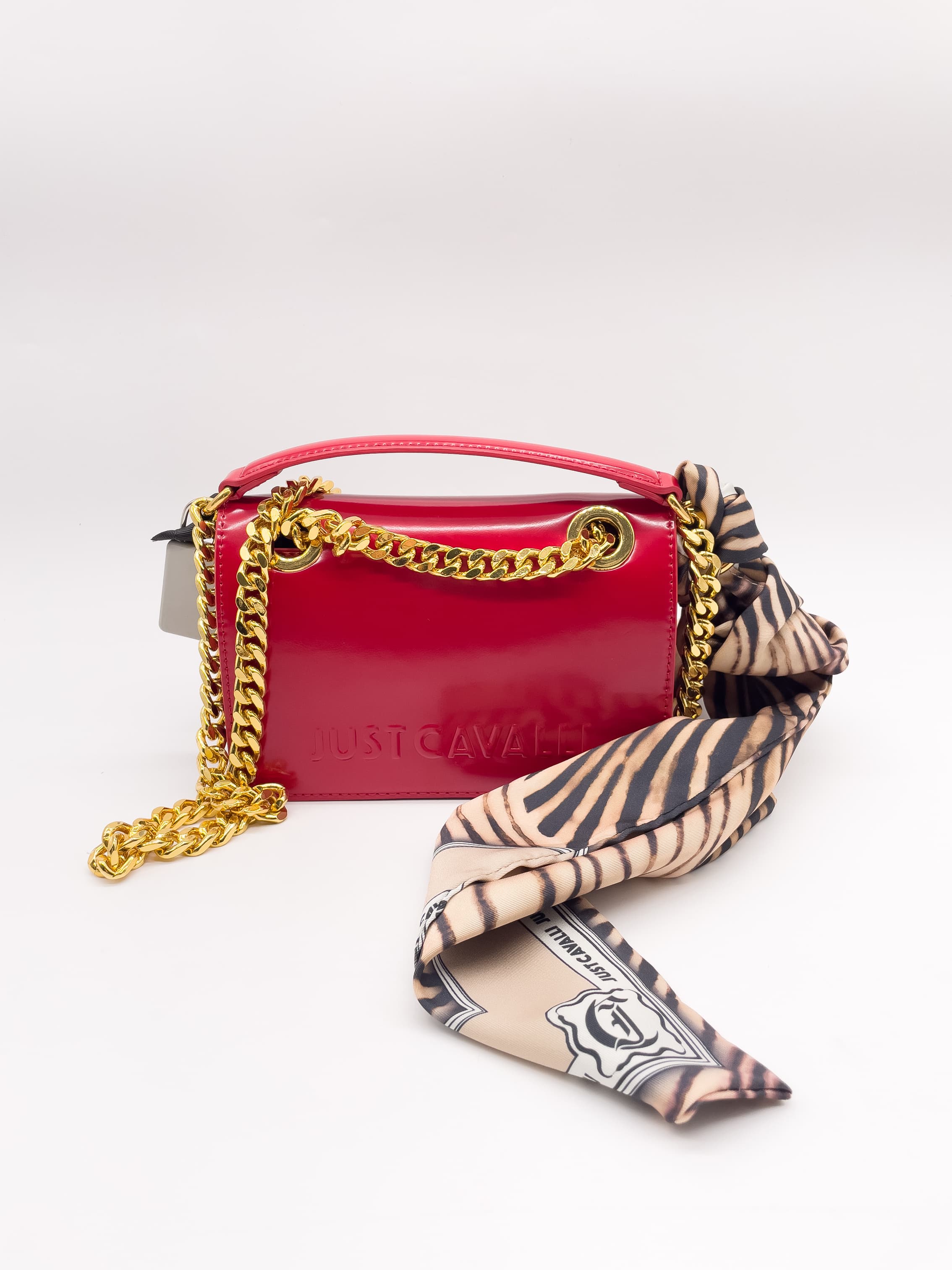 Сумка жен. "Just Cavalli" 78RA4BH6ZSB86573 (вишнёвый,иск.кожа)