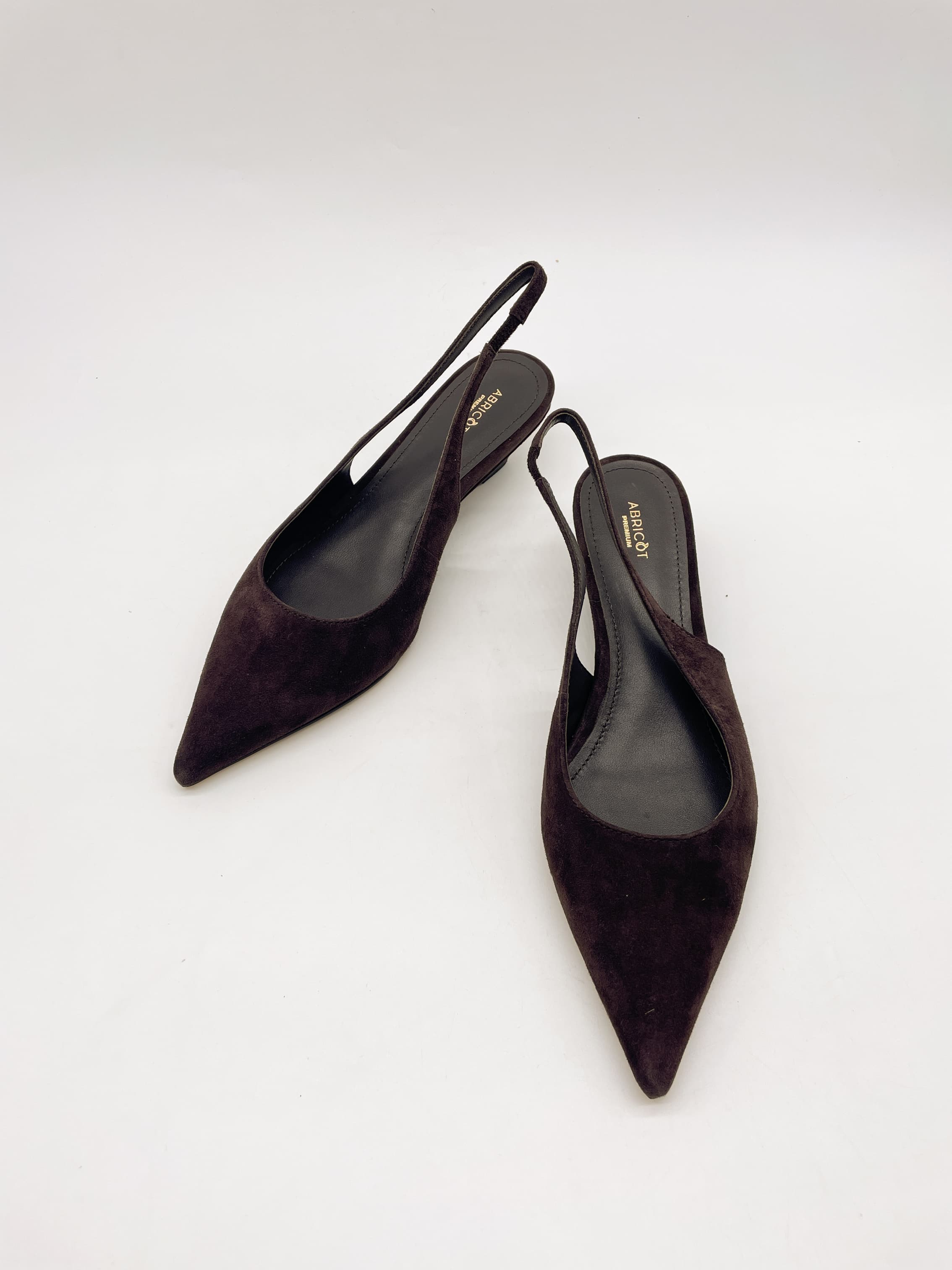 Туфли открытые жен. "ABRICOT" TZ-0918V-dbrown (корич.,замша)