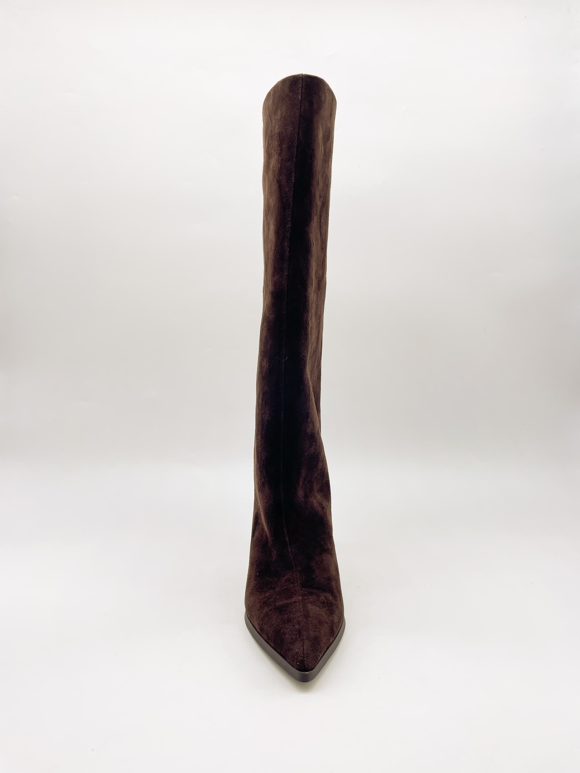 Сапоги жен. "Para" 2636-1501-10 (корич.,замша)