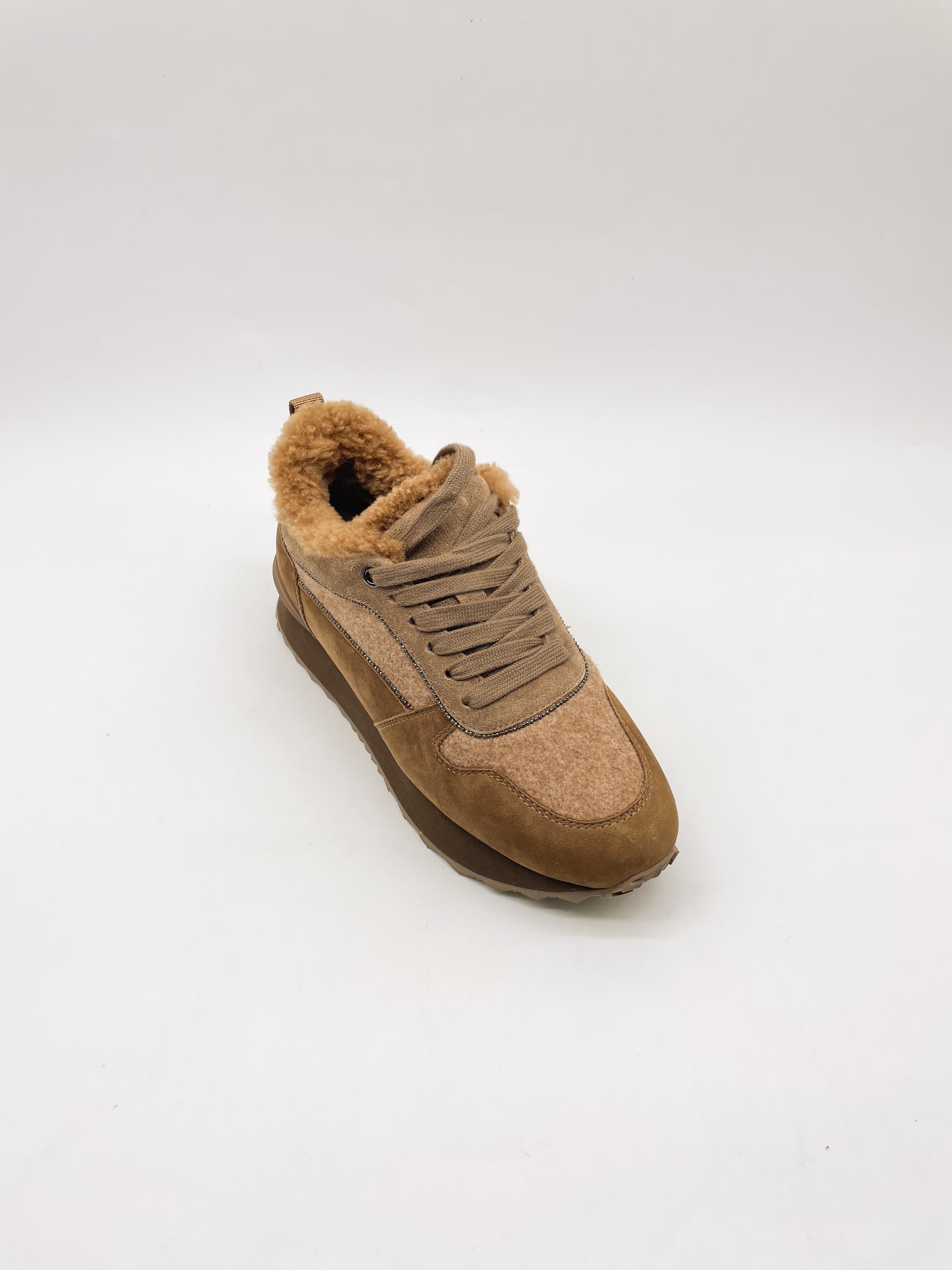 Кроссовки жен."Para" 201-24204-1-2 (рыжий,замша)