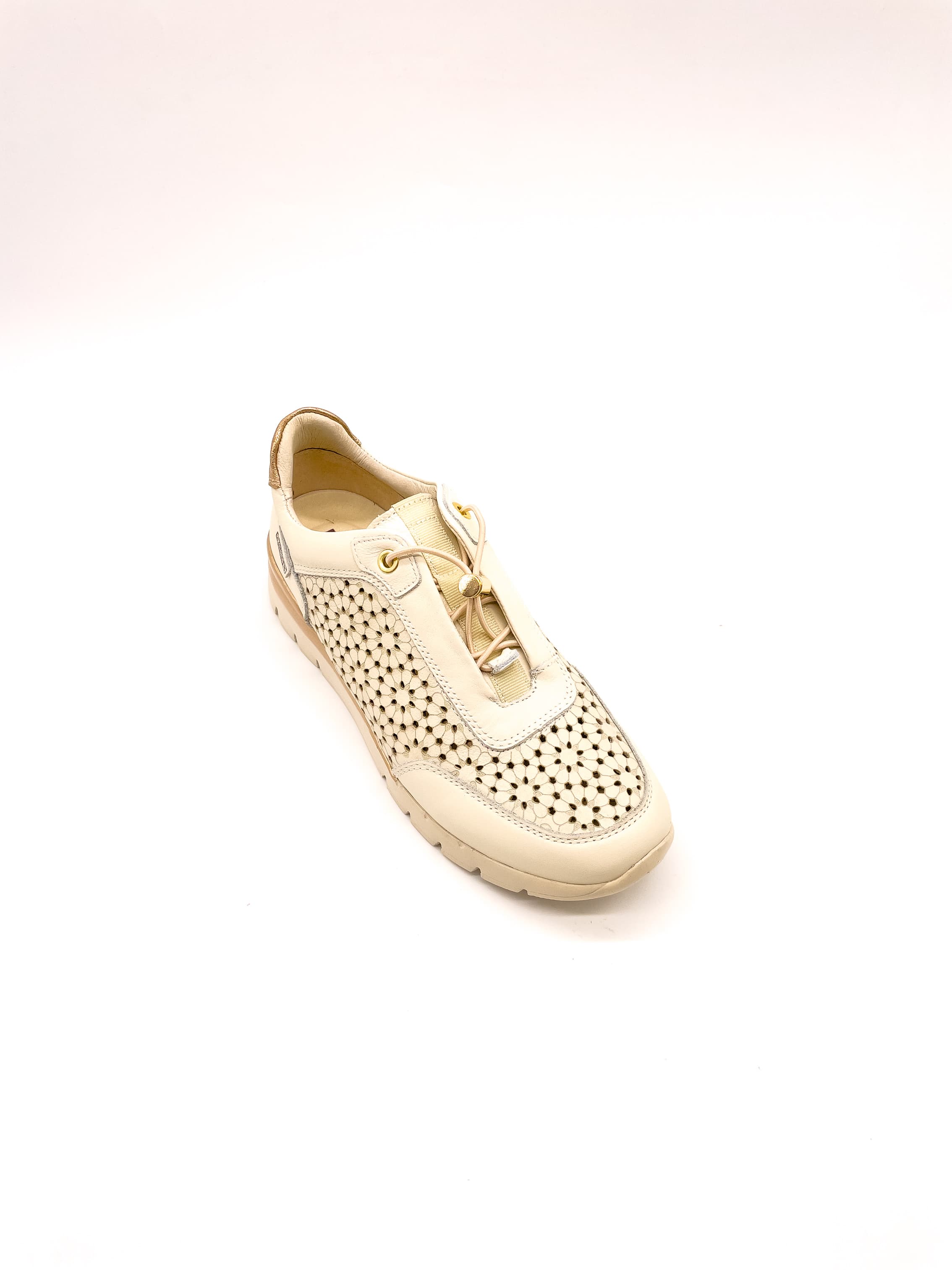 Кроссовки жен. "Pikolinos" W4R-6584 (крем.,кожа)