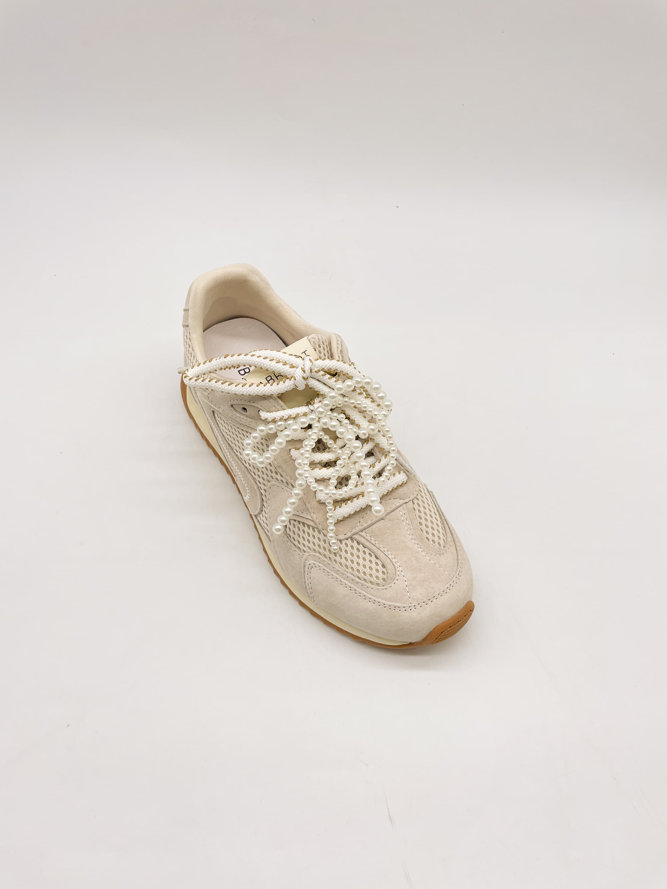 Кроссовки жен. "ABRICOT" NAK-015TB-beige (бежевый,замша)