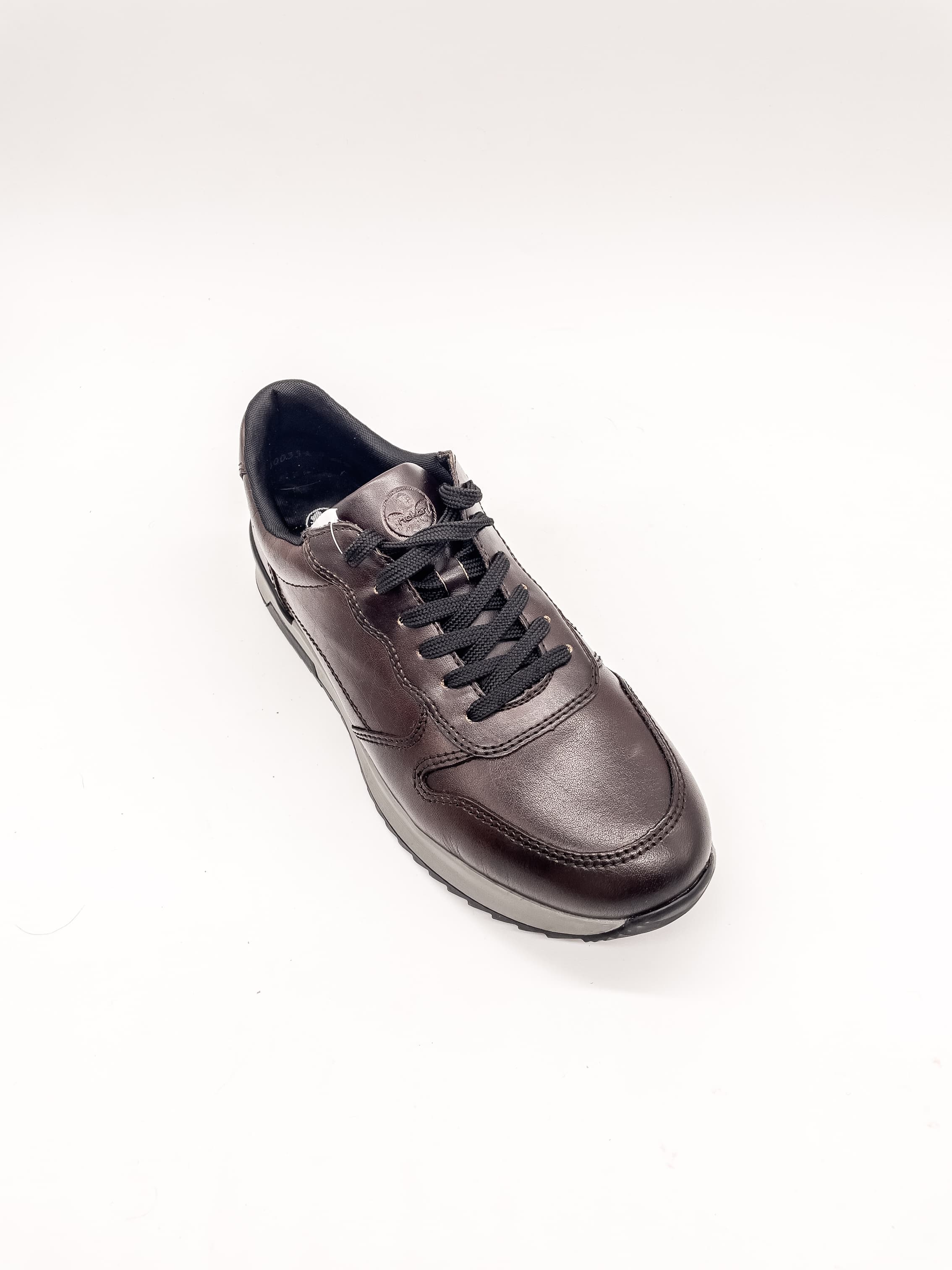 Кроссовки муж. "Rieker" 16144-25 (корич.,кожа/иск.кожа)