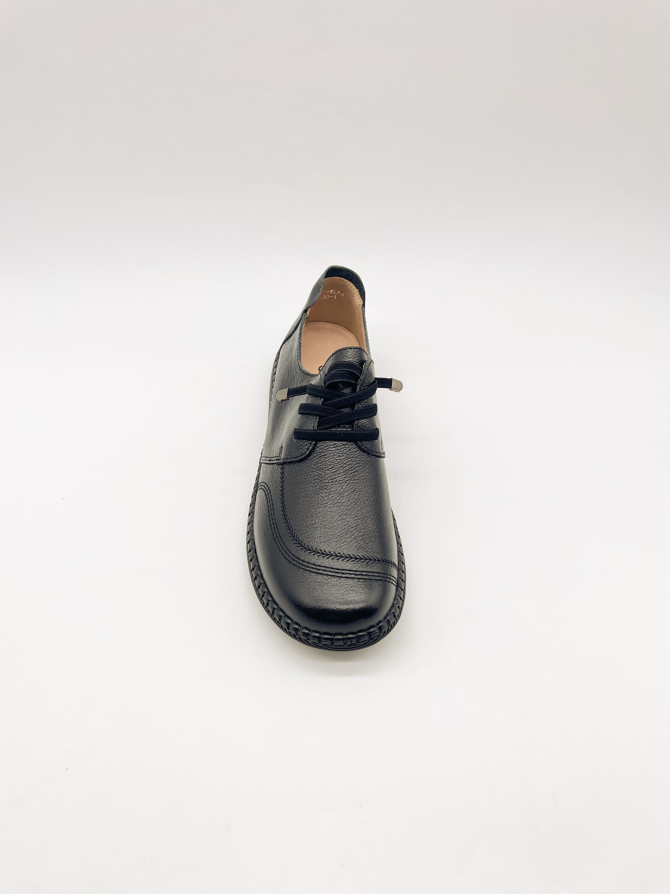 Туфли закрытые жен. "COVANI" DB-W25-WLM3-2510-1 (черный,спилок)