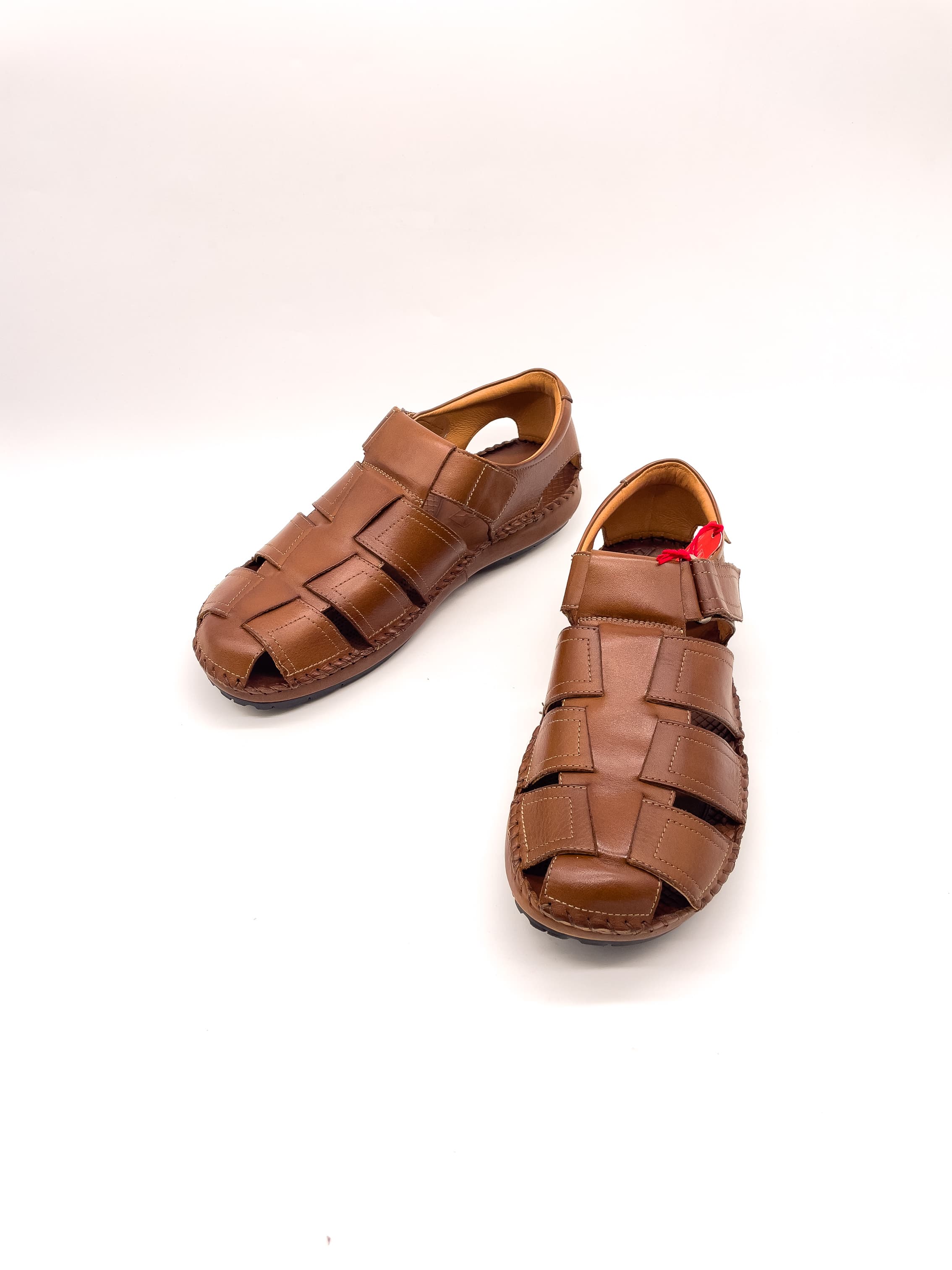 Туфли летние муж. "Pikolinos" 06J-5433 (бежево-коричневый,кожа)