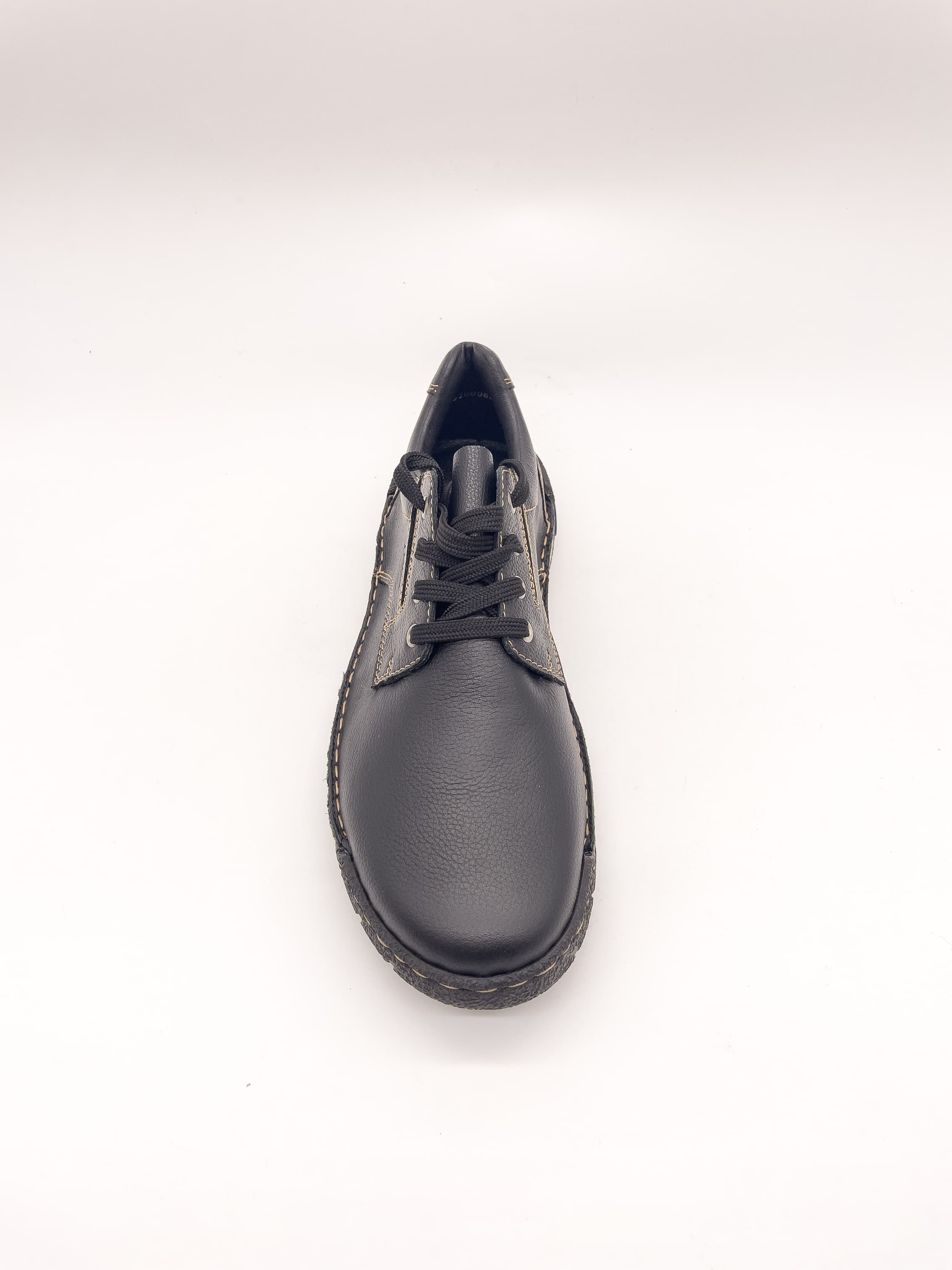 Туфли муж. "Rieker" B0306-00 (черный,кожа/иск.кожа)